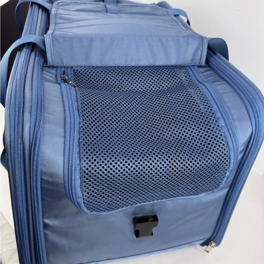 Lesure Collapsible Dog Crate Backpack Portable Travel Kennel Small Animal Pocket
